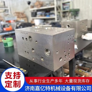 ชุดวาล์วไฮดรอลิกแบบไม่มาตรฐาน Jiayite Cartridge Valve Block 31.5 บาร์ 60 ลิตร/นาที แบบแมนนวล  วัสดุสแตนเลส 304 - Product Image 5
