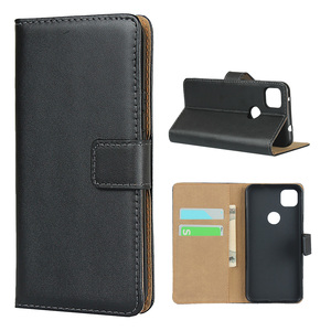 Étui <span class=keywords><strong>portefeuille</strong></span> en cuir véritable pour <span class=keywords><strong>Google</strong></span> <span class=keywords><strong>Pixel</strong></span> <span class=keywords><strong>4A</strong></span>, housse à rabat pour téléphone portable avec béquille et porte-cartes - Product Image 6