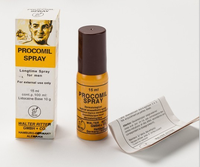 Spray retardateur Procomil 15 ml, huile sexuelle à base de plantes, masseur, performance prolongée, éjaculation, spray retardateur Procomil pour hommes, spray de timing masculin