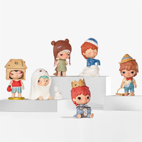 Figuras de caja ciega POPMART Hirono the Other, cajas aleatorias, juguetes para decoración moderna del hogar, juego de juguetes coleccionables para Accesorios de escritorio
