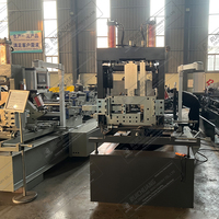 Machine de formage à froid entièrement automatique pour poutrelles en CZ, idéale pour la production de structures en acier pour entrepôts, certifiée CE - Offre Spéciale
