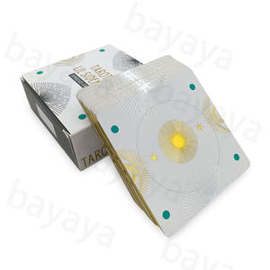 Messages de positivité personnalisés Méditation quotidienne Jeu de cartes de tarot inspirant et personnalisé - Product Image 1