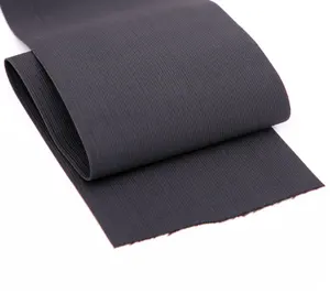 Zwarte Brede Elastische Band Voor Taille