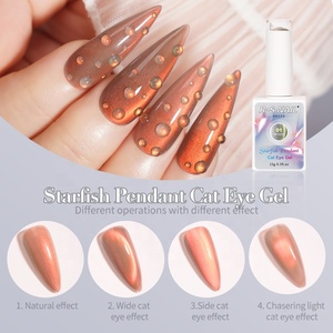 Esmalte de Uñas en <span class=keywords><strong>Gel</strong></span> Ojo de Gato Azul Lágrimas de Ángel R S, Logotipo Personalizado, Amplio Espectro de Luz, Magnético, LED - Product Image 3