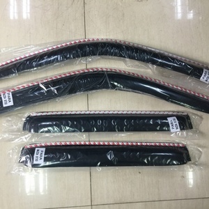 Déflecteur de vent de fenêtre de voiture intégré pour NISSAN D21 D22 V16, visière de fenêtre thermoformée, protection contre la pluie et les intempéries, accessoires automobiles - Product Image 4