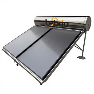 <span class=keywords><strong>Chauffe</strong></span>-<span class=keywords><strong>eau</strong></span> solaire à plaque plate Lebria, système à panneaux plats pressurisés, réservoir en acier inoxydable pour usage domestique et commercial - Product Image 1