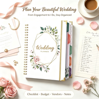 Catalogue de Cahiers Personnalisés Impression Transfert Spirale Or Rose Organisateur Couverture Rigide Journal de Mariage Cahier Agenda