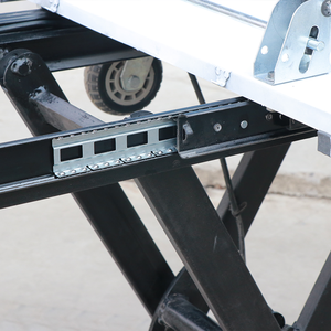 पोर्टेबल फोर्कलिफ्ट इलेक्ट्रिक कैंची फ्लैट कार लिफ्ट आधुनिक स्टील हाइड्रोलिक ट्रॉली छोटे फोर्कलिफ्ट बैटरी रखरखाव औद्योगिक - Product Image 6