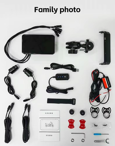 Écran de navigation GPS portable pour moto de 5 pouces, sans fil, CarPlay, Android Auto, avec caméras 2K HD, écran DVR, TMPS - Product Image 5