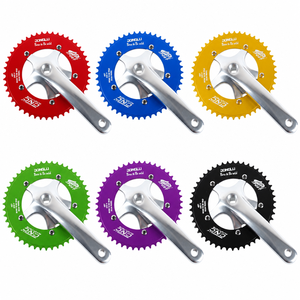 Juego de <span class=keywords><strong>bielas</strong></span> 2X 34T 50T BCD110 de aleación de aluminio CNC con doble plato para bicicleta de carretera 2X11, OEM ODM, venta al por mayor de fábrica personalizada - Product Image 4
