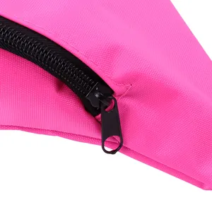 Waist Bag Custom Nylon Fanny Pack Sport Water Proof Waist Bag Bum Bag OEM Printing For Wholesale