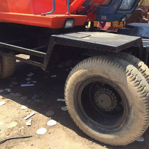 100% originale giappone usato HITACHI EX100 ruota di scavo 10 tonnellate Versatile utilizzato per la costruzione e movimento terra - Product Image 2