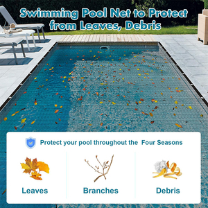 Couverture de <span class=keywords><strong>piscine</strong></span> en filet OEM Vectus 20x40 pieds, couverture de <span class=keywords><strong>piscine</strong></span> en filet noir durable, couverture de <span class=keywords><strong>piscine</strong></span> en filet anti-feuilles, couverture de <span class=keywords><strong>piscine</strong></span> extérieure - Product Image 4