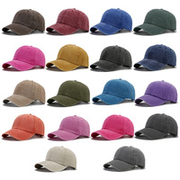 Gorras Personalizadas con Bordado, 100% Algodón Lavado, 6 Paneles, Gorra de Béisbol con Cierre a Presión, Gorra Retro Personalizada para Papá