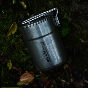 WELLHIKE 户外 BC 复古不锈钢单灶烹饪套装，适合独行徒步和方便面烹饪 - Product Image 3