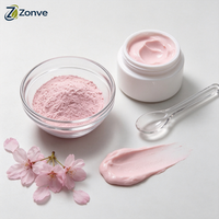 Poudre de fleurs de cerisier Sakura naturelle séchée et moulue, qualité cosmétique et alimentaire, pour masque facial, pâtisserie, boissons, matière première
