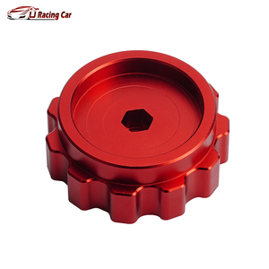 Accessoires d'intérieur de voiture Pommeau de levier de vitesse rouge pour Dodge Ram <span class=keywords><strong>JGR</strong></span> 1500 2013 -- 2018 - Product Image 4