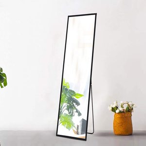 <span class=keywords><strong>Espejo</strong></span> de Pared <span class=keywords><strong>Rectangular</strong></span> Grande Personalizado con Marco de Metal <span class=keywords><strong>Dorado</strong></span> y Negro - Product Image 3
