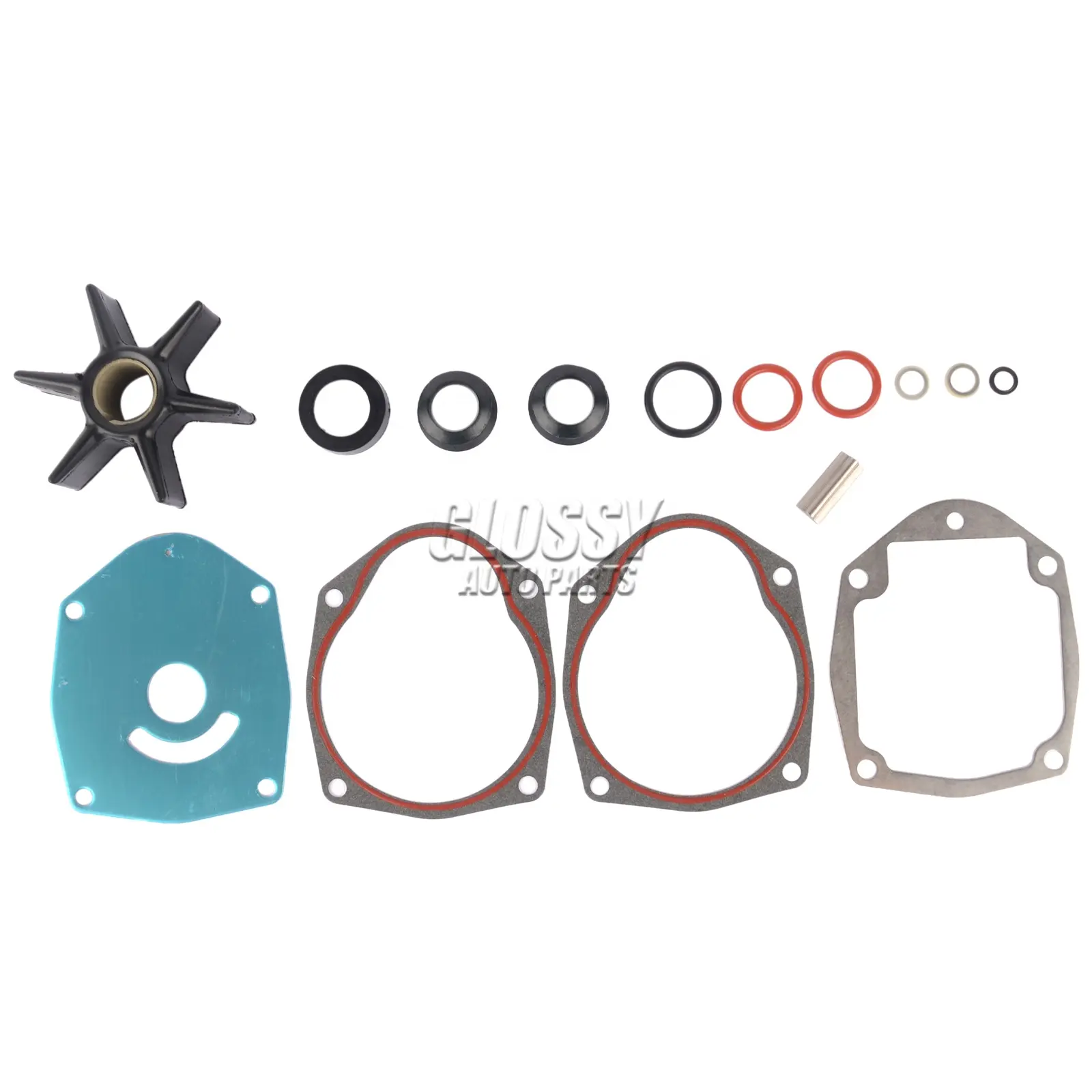 Glossy Water Pump Repair Kit For Alpha One Gen 2 8M0100526 46-43024A7 47-43026K06 47-43026Q0