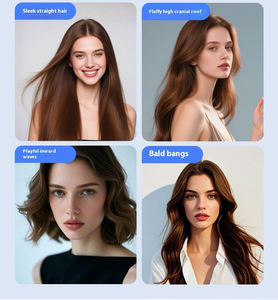 <span class=keywords><strong>Brosse</strong></span> <span class=keywords><strong>chauffante</strong></span> électrique pour boucler les cheveux, peigne en céramique LCD 3 en 1, <span class=keywords><strong>brosse</strong></span> <span class=keywords><strong>ronde</strong></span> thermique ionique rotative à 360° pour ondulations - Product Image 3