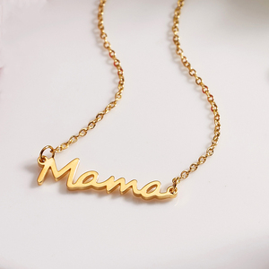 KISSWIFE-Collier en acier inoxydable pour <span class=keywords><strong>maman</strong></span>, cadeau pour <span class=keywords><strong>maman</strong></span>, bijoux - Product Image 1