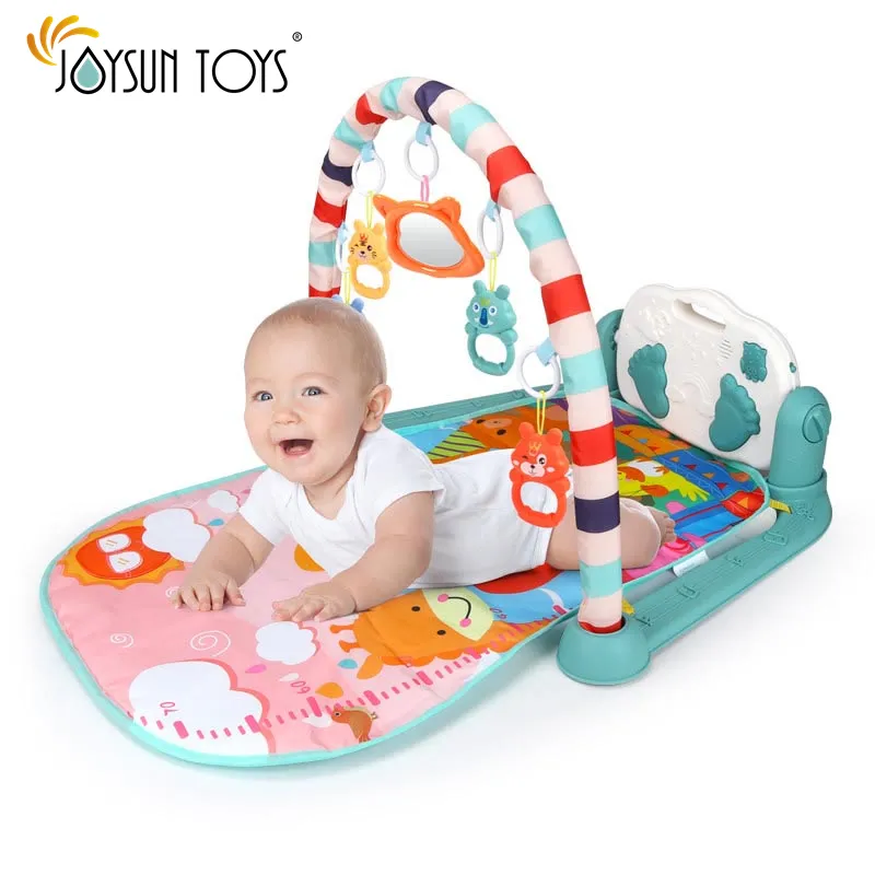 Gioco di Musica del bambino Tappetini Pianoforte Palestra Giocattoli Neonato Bambino Playmat Learning Education Giocattoli 0 12 Mesi di Tempo di Pancia Stuoia Strisciante tappeto