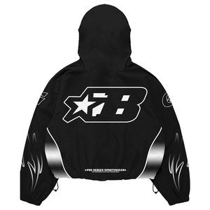 Men Casual High Quality Zipper <b>Hoodies</b> in Solid Color Hot Sale New Arrival Top <b>Trendy</b> Clothing Wholesale Wear Printed <b>Hoodies</b> - Product Image 2