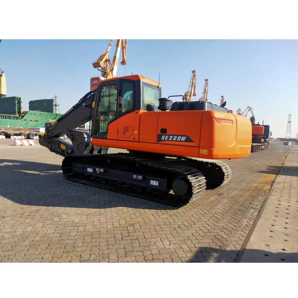 Earthmoving Machinery 22.8Ton 1.05cbm SE220W Hydraulic Compact Medium ...
