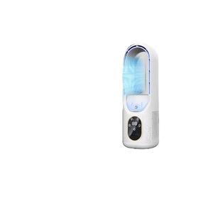 2026 Rechargeable Bladeless Fan, 6-Speed Humidifying Air Cooler, Low Noise Desktop Fan with Smart Timer for Office - Product Image 1
