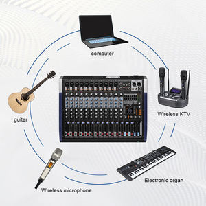 Console de mixage audio portable professionnelle <span class=keywords><strong>5</strong></span>/7/9/13 canaux avec 99 DSP BT RCA XLR 48V pour l'enregistrement, le podcast et le <span class=keywords><strong>studio</strong></span> - Product Image 5