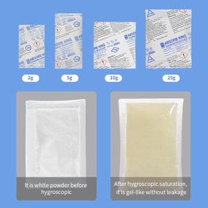 Absorver Rei Super Seco 5g 10g 25g Dessecante Pacote Pequeno Saco Dessecante Cloreto De Cálcio À Prova De Umidade - Product Image 4
