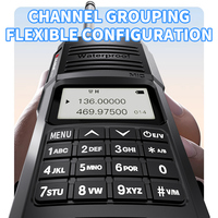 HELIDA FS-8300D DMR Digital Analog Walkie Talkie U/V Dual Band IP68 Tahan Air 5W Radio Dua Arah dengan GPS Bluetooth Tipe-C