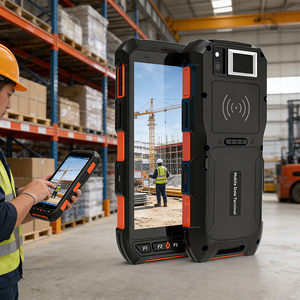 5,5-дюймовый портативный компьютер на Android C6200 с RFID, 4G, Wi-Fi, GPS, сканером LF 125 кГц, FDX-B/HDX, сканированием штрих-кодов и QR-кодов, 4 ГБ ОЗУ/64 ГБ, в наличии - Product Image 1