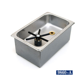 Robinet Commercial pour évier de cuisine, accessoires de Bar, lave-gobelet en acier inoxydable, rinceur automatique de bouteilles - Product Image 3