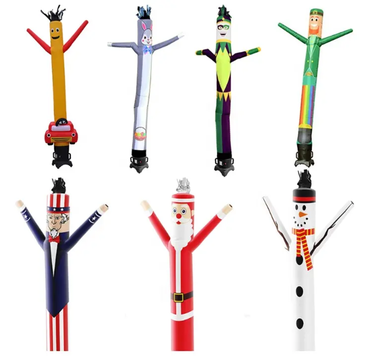 Popular Advertising Inflatable Dancing Tube Boy Waving Hand Sky Outdoor Sky Air Inflatable Dancer Balloons