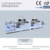 Máquina de Serigrafía de Alta Calidad SY-II-420Pro con Control Servo para Papel y Película con Estampado en Caliente