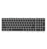 Pour HP Envy TouchSmart 15-J 17-J clavier de remplacement pour ordinateur portable nouvelle interface USB matière plastique avec cadre argenté