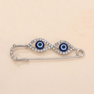 May Trang Trí Thạch Quỷ Mắt Trâm Retro Áo Len Phù Hợp Với Trang Trí Kim Loại Hợp Kim Pha Lê <span class=keywords><strong>Corsage</strong></span> Huy Hiệu Ve Áo An Toàn <span class=keywords><strong>Pins</strong></span> - Product Image 5