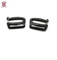 Clip de connexion pour sangle de 38 mm, de remplacement, robuste, réglable, en plastique, avec verrouillage à ressort, crochet en G, boucle pivotante à mousqueton, professionnel