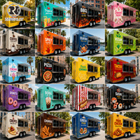 Remorques Alimentaires 2026, Camions Restaurants à Vendre, Camion Café, Boutique Alimentaire Mobile Entièrement Équipée