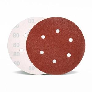 FERVI - VDA125/100F8 Disques velcro en oxyde d'aluminium-EAN 8012667329167 ABRASIFS PAPIERS ABRASIFS - Product Image 1