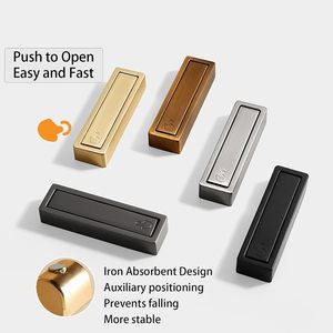 Crochets muraux rétractables pliables en alliage <span class=keywords><strong>de</strong></span> zinc or brossé crochets suspendus <span class=keywords><strong>pour</strong></span> salle <span class=keywords><strong>de</strong></span> bain placard <span class=keywords><strong>cuisine</strong></span>-or brossé - Product Image 5