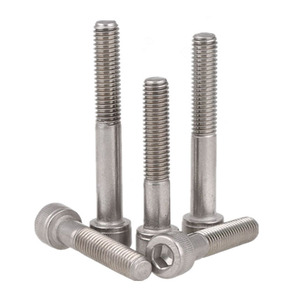 สกรูหัวหกเหลี่ยมครึ่งเกลียว สแตนเลส 304 อุปกรณ์ยึดติด - Product Image 5