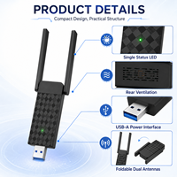 Mini 300Mbps USB WiFi Tekrarlayıcı Taşınabilir Kablosuz Menzil Genişletici Sinyal Amplifikatörü PC Dizüstü Bilgisayar için USB ile Güçlendirilir
