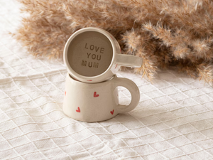 Nouvelle collection 2025 – Ensemble de tasses à café en porcelaine peintes à la main, motif dessin animé, 400 ml, cadeau d'affaires de haute qualité, résistant au lave-vaisselle, poignée cœur 3D - Product Image 5