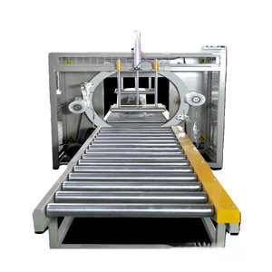 Bobineuse horizontale électrique pour panneaux de laine de roche Emballage de <span class=keywords><strong>film</strong></span> Emballage de plaques de plâtre et emballage de bouteilles pour pochettes en plastique - Product Image 2