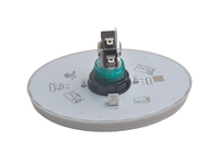 JYUEE BLC-TNWS-C Taiwan Bouton poussoir carré argenté durable de haute qualité pour machine de jeu d'arcade
