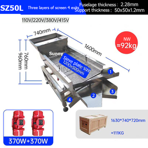 Nhỏ tuyến tính rung sàng Màn hình máy cho màn hình hạt dưa Đậu phộng muối lúa mì mè - Product Image 5