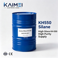 Agent de Couplage Silane à Haute Pureté 99% KH-550, Liquide Aminosilane 3-Aminopropyltriethoxysilane pour l'Adhésion