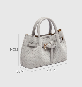 Nouveau sac pour femme, sac panier tressé tendance, sac à main à bandoulière unique, sac fourre-tout - Product Image 5